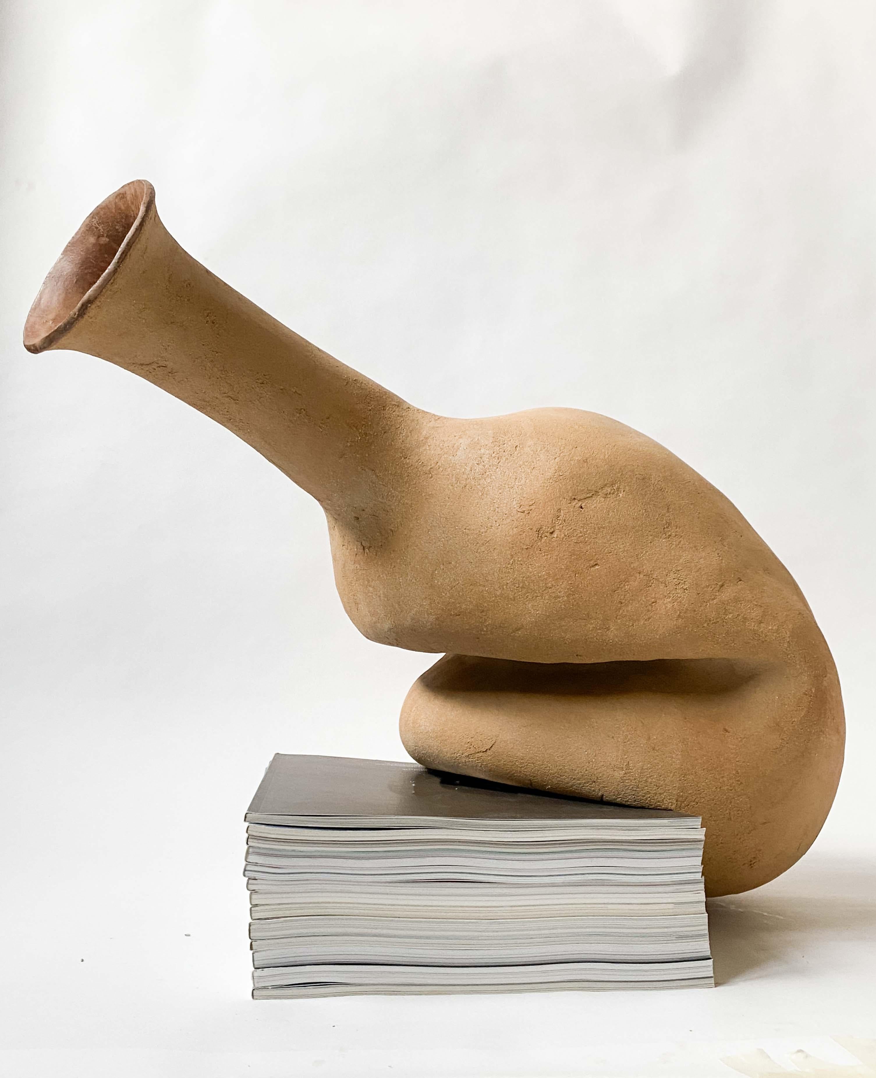 Norwegian On The Edge I Decorative Ceramic Vase by Lillian Tørlen For Sale