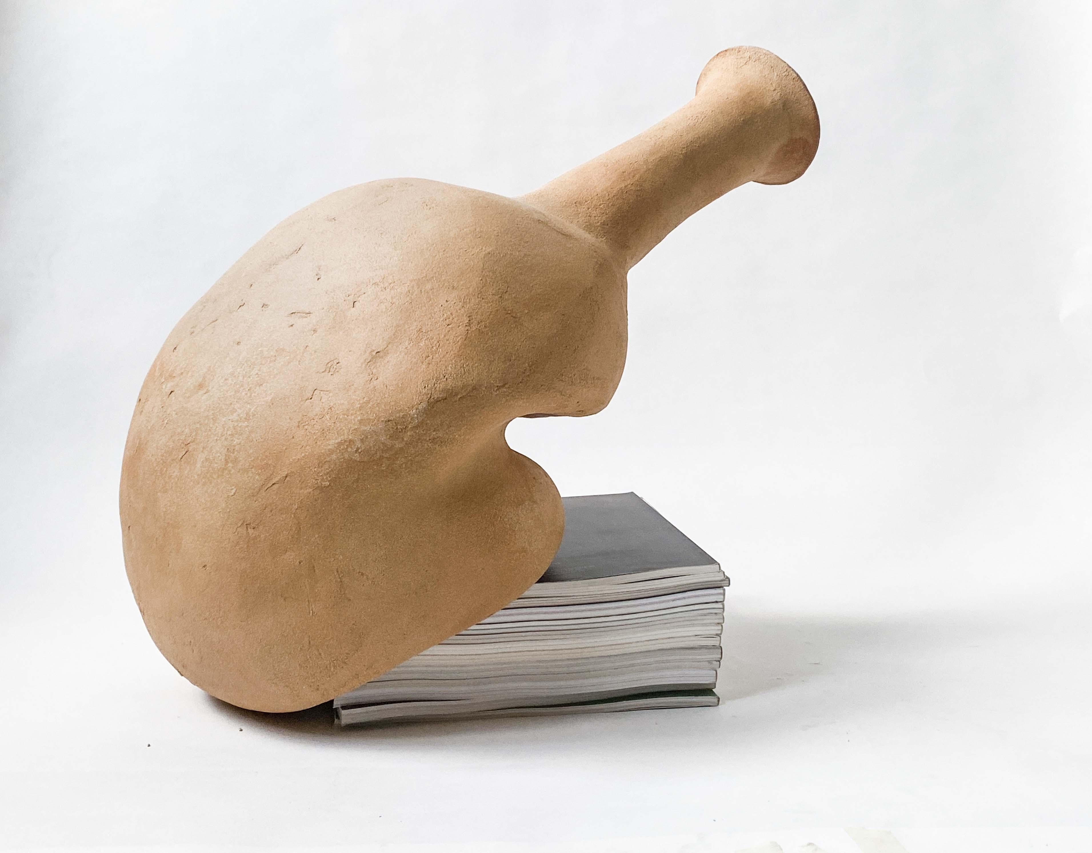 Contemporary On The Edge I Decorative Ceramic Vase by Lillian Tørlen For Sale