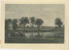 On the Meadows, Orange County, New York – Whittredge, American Landscape c1869
