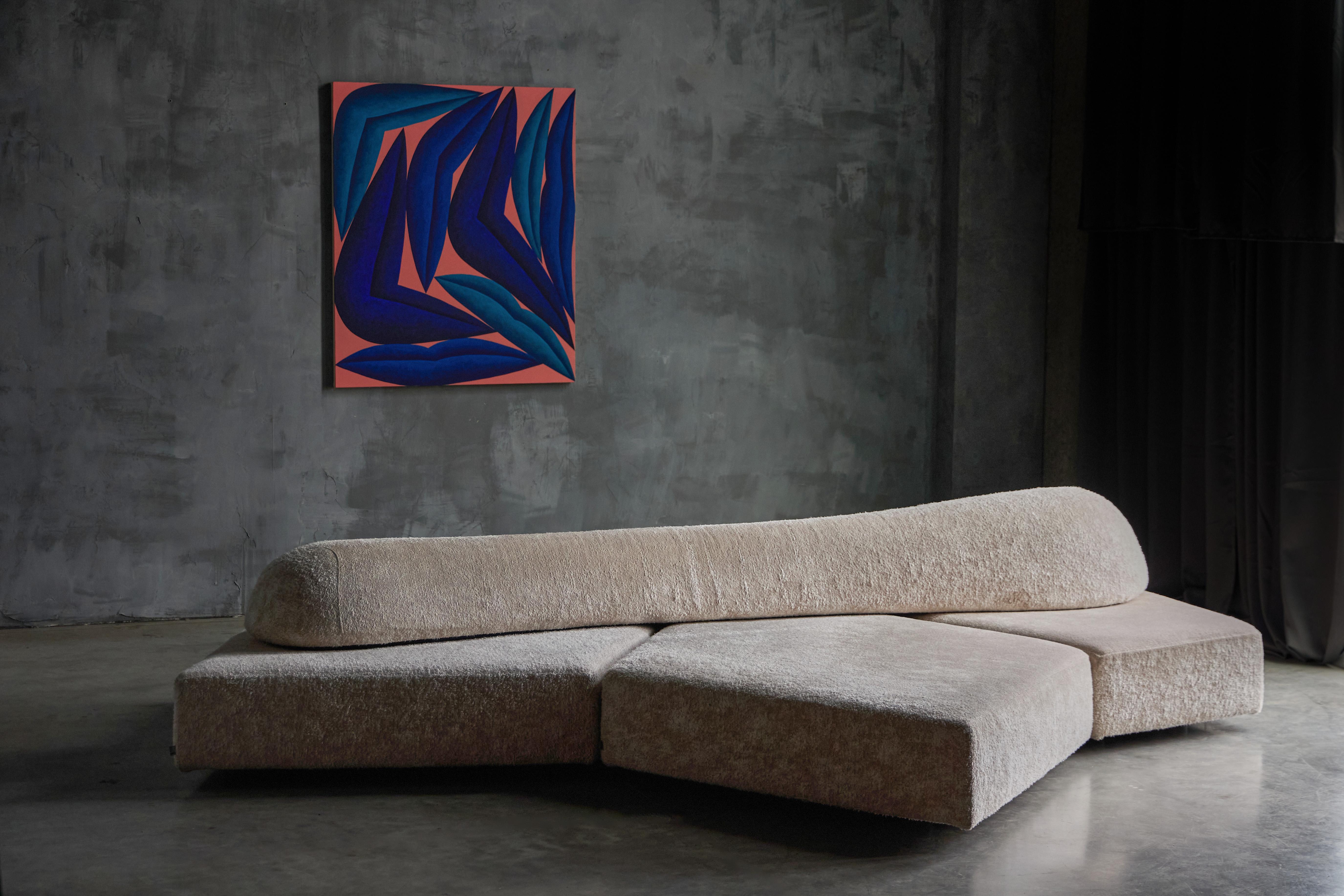 Mid-Century Modern Canapé On the Rocks de Francesco Binfaré pour Edra, Italie, 2004 en vente