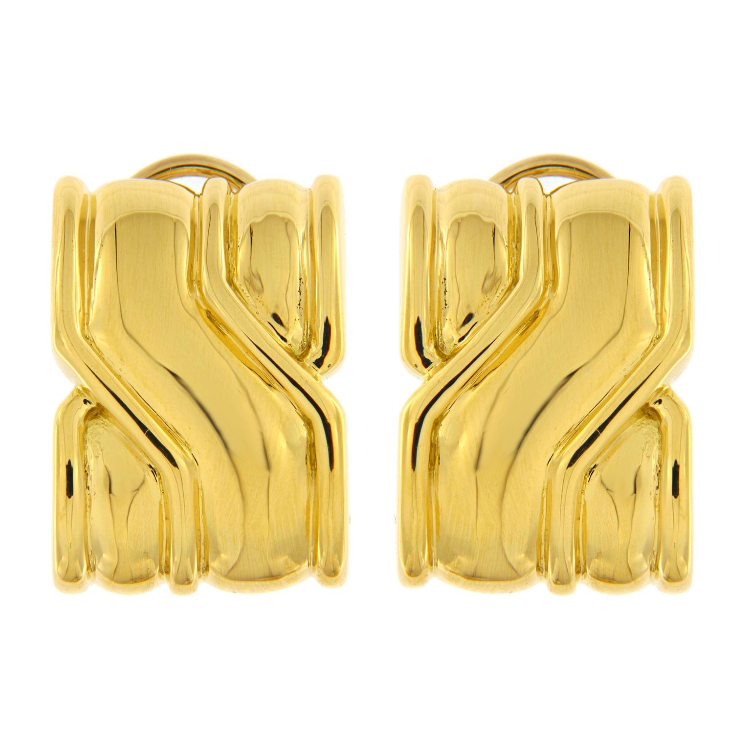 On The Town Gold Earrings