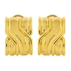 On The Town Gold Earrings