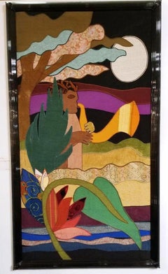 Trittico postmoderno "Jungling / Sulla strada per l'Arca" di Helen Webber