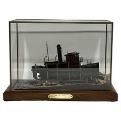On The Ways Tugboat Diorama von Arthur Clark 8282