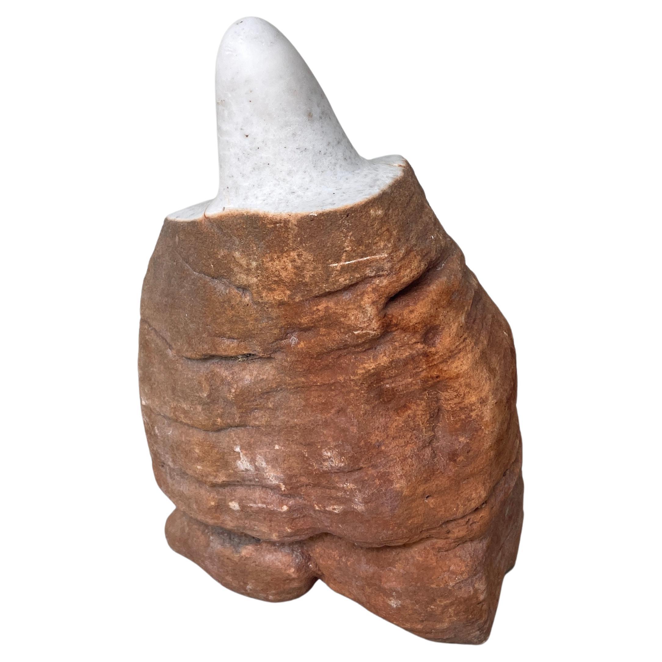 encima Escultura de mármol brillante de Tom von Kaenel en venta