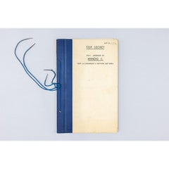 ON1, annexe VII : annexes C et D  1944, documents top secrets sur le débarquement, accompagnés d'une carte.