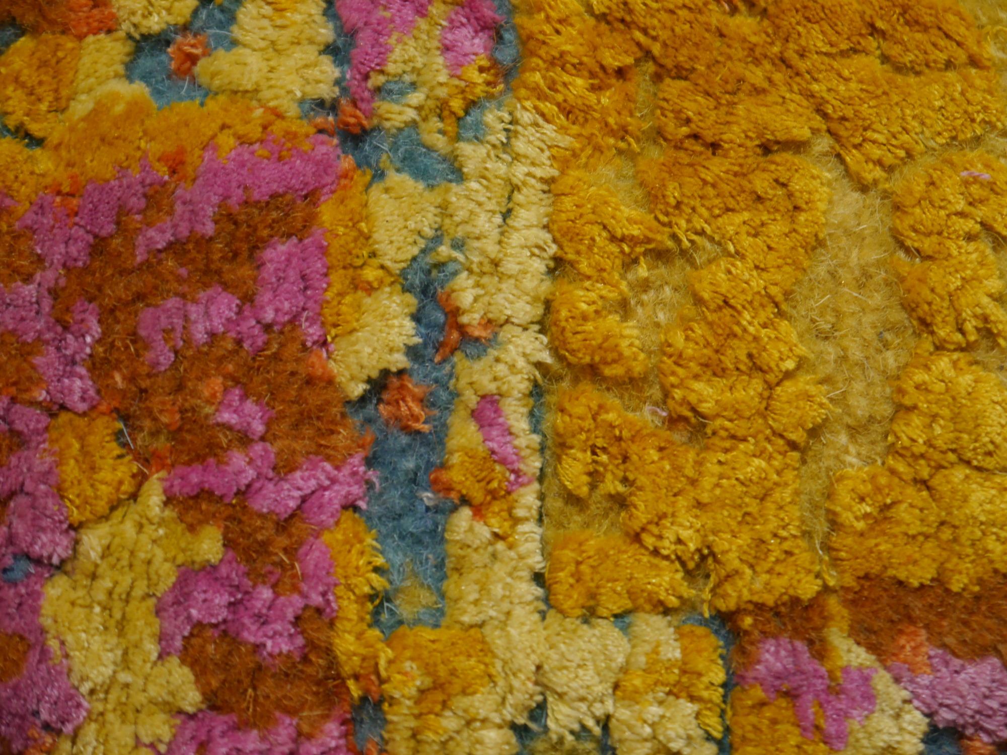 Tapis de luxe supérieur Heriz, tapis contemporain en soie par Djoharian Design en vente 6