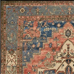 Érase una vez un Heriz, alfombra contemporánea de seda de Djoharian Design