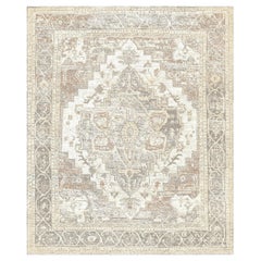 Tapis contemporain  Once Upon a Time i Was a Heriz  en soie de Djoharian Design