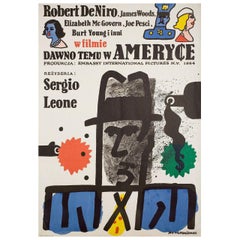 Once Upon a Time in America 1984 Polish B1 Film Poster