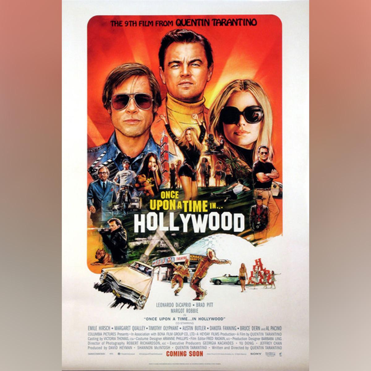 once upon a time in hollywood posters