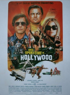 Once Upon A Time In Hollywood (French) Original Poster, 2019