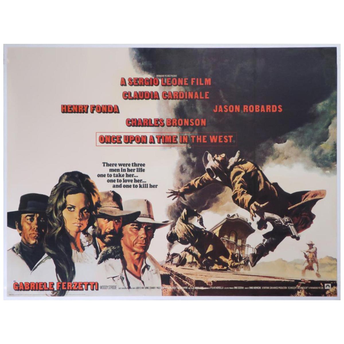 "Once Upon A Time In The West" 1968 Poster For Sale