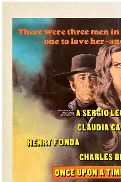 Érase una vez en el Oeste: Cartel de cine clásico original de época (One Sheet)