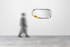 Once Upon a Time Spiegel #6, Edelstahl und Gold, anpassbar