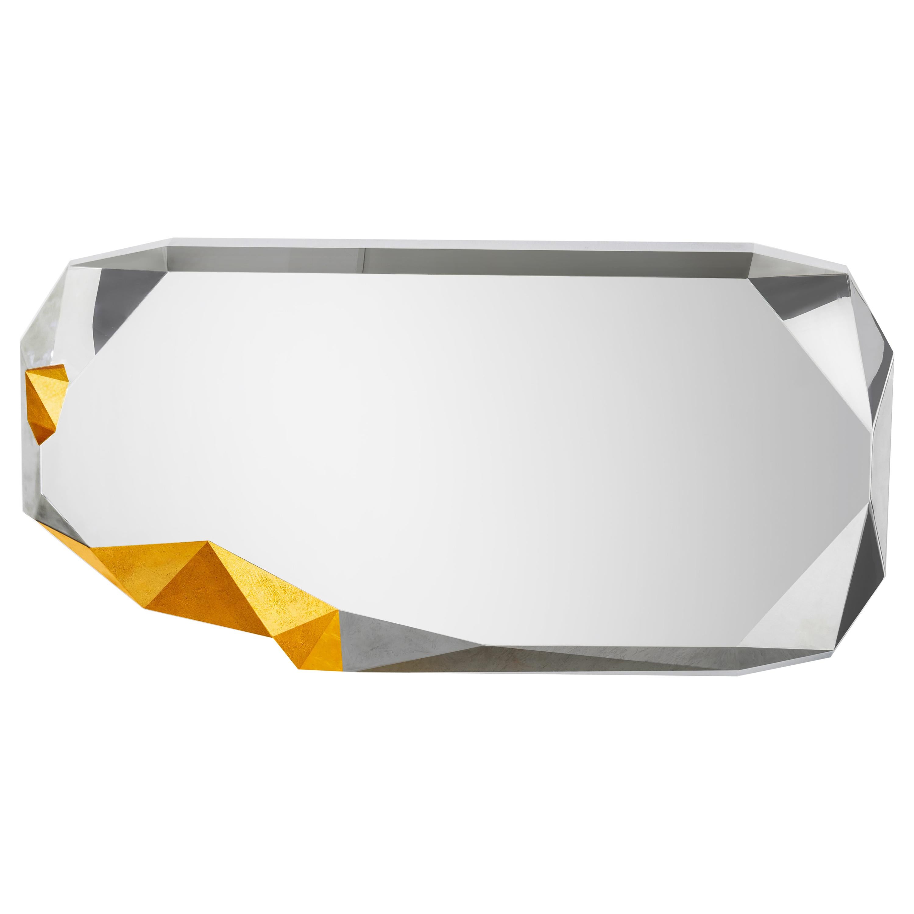 Once Upon a Time Mirror #6 Stainless Steel and Gold Customizable