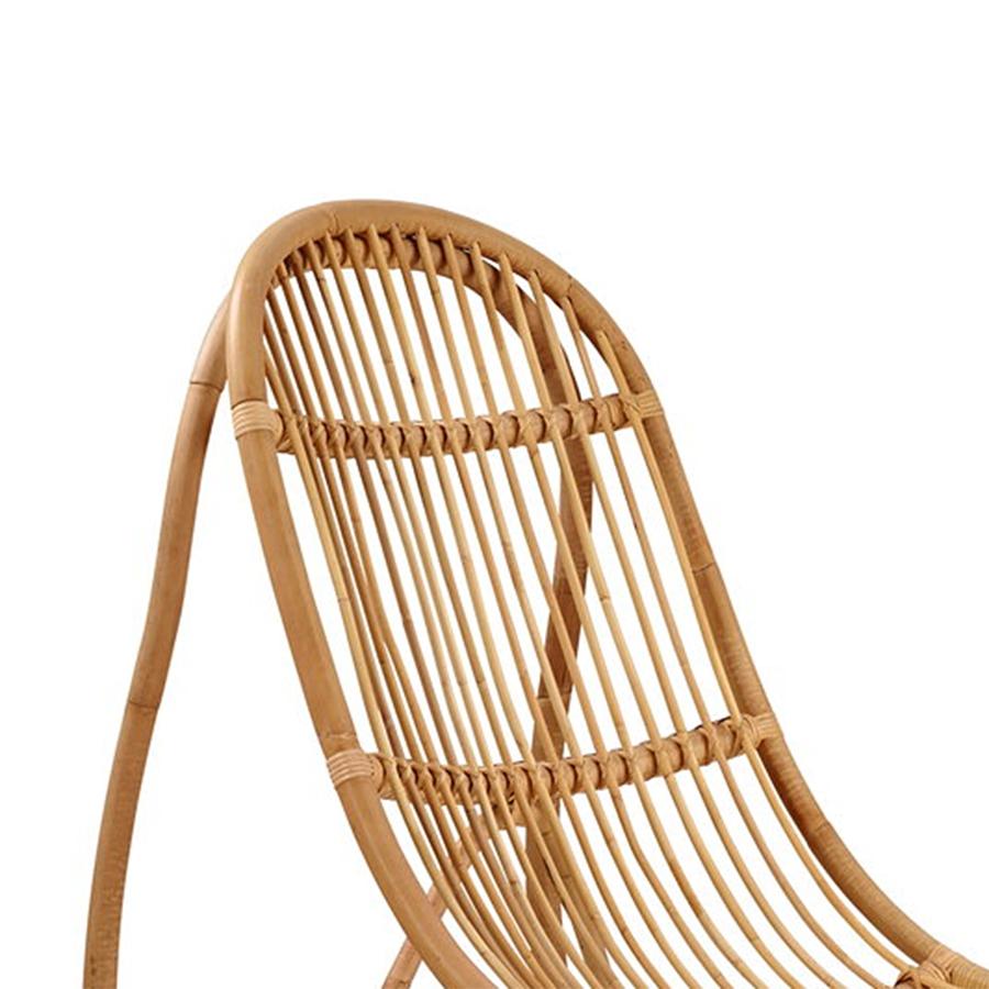 Rocking chair Oncle Tom all
In natural rattan.