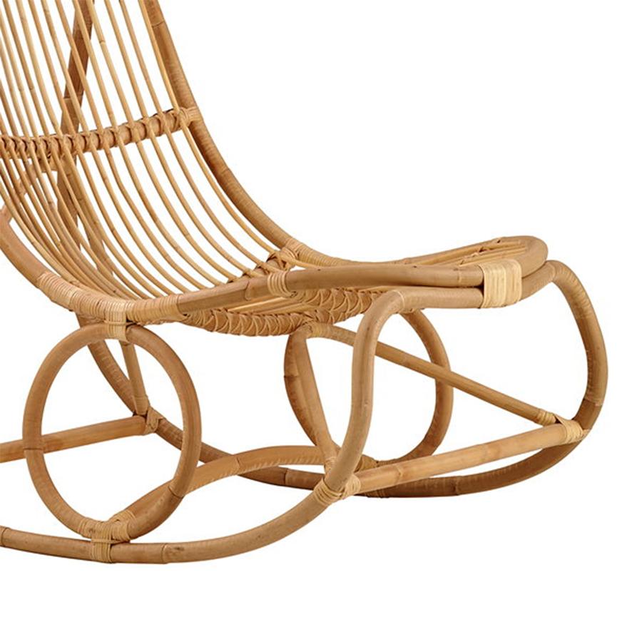 Hand-Crafted Oncle Tom Rocking Chair For Sale