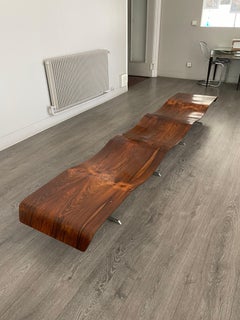 Onda Bench by Jorge Zalszupin, Brazil, 1960