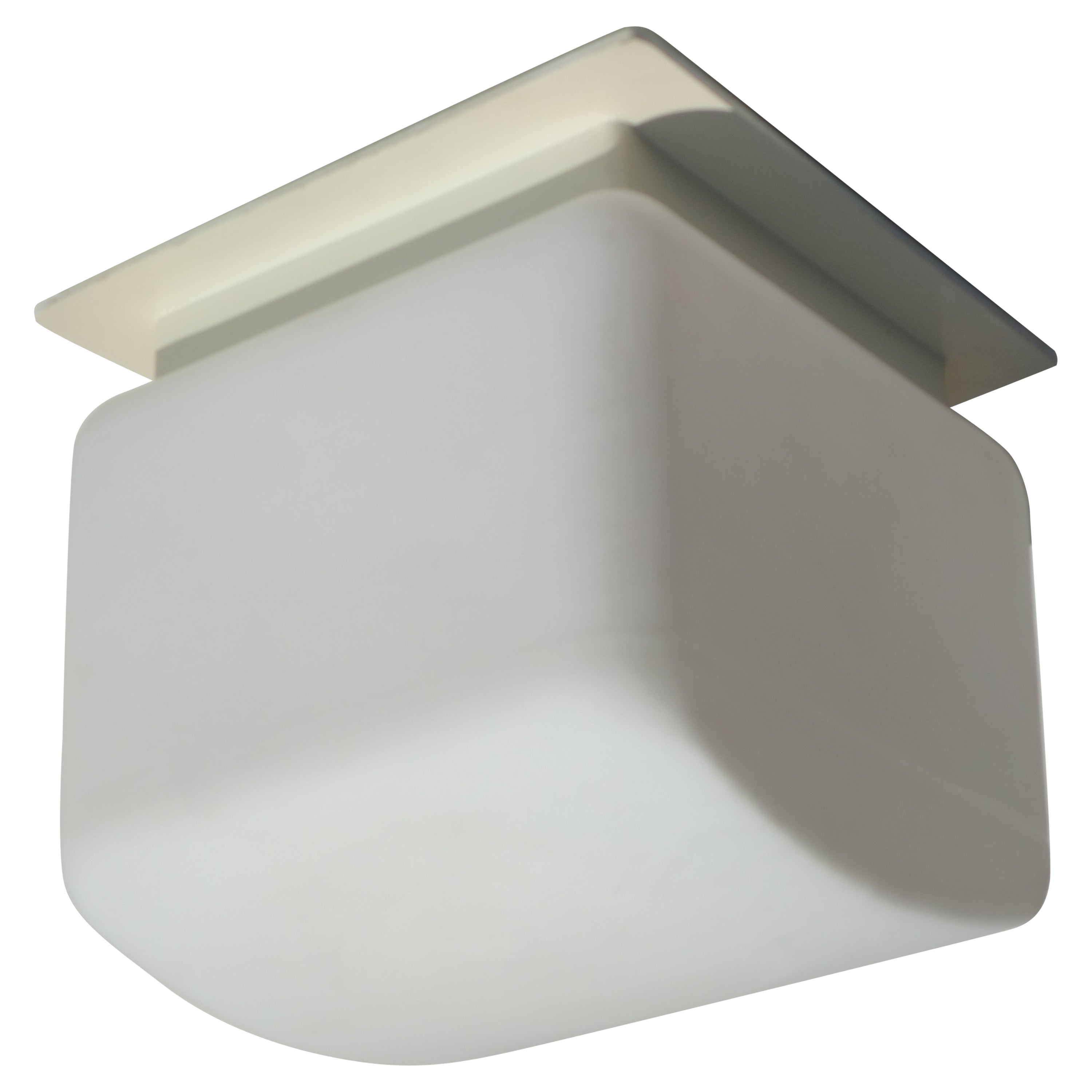 "Onda" Claudio Salocchi Lumenform Design 1960 Lampada da parete modulare ad incasso