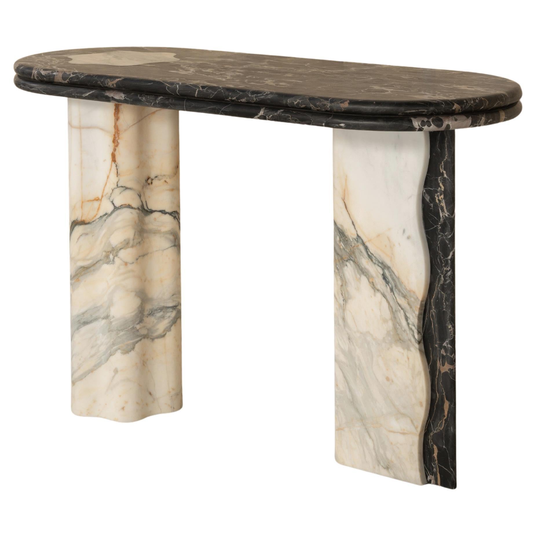 Onda Marble Console by Serafini