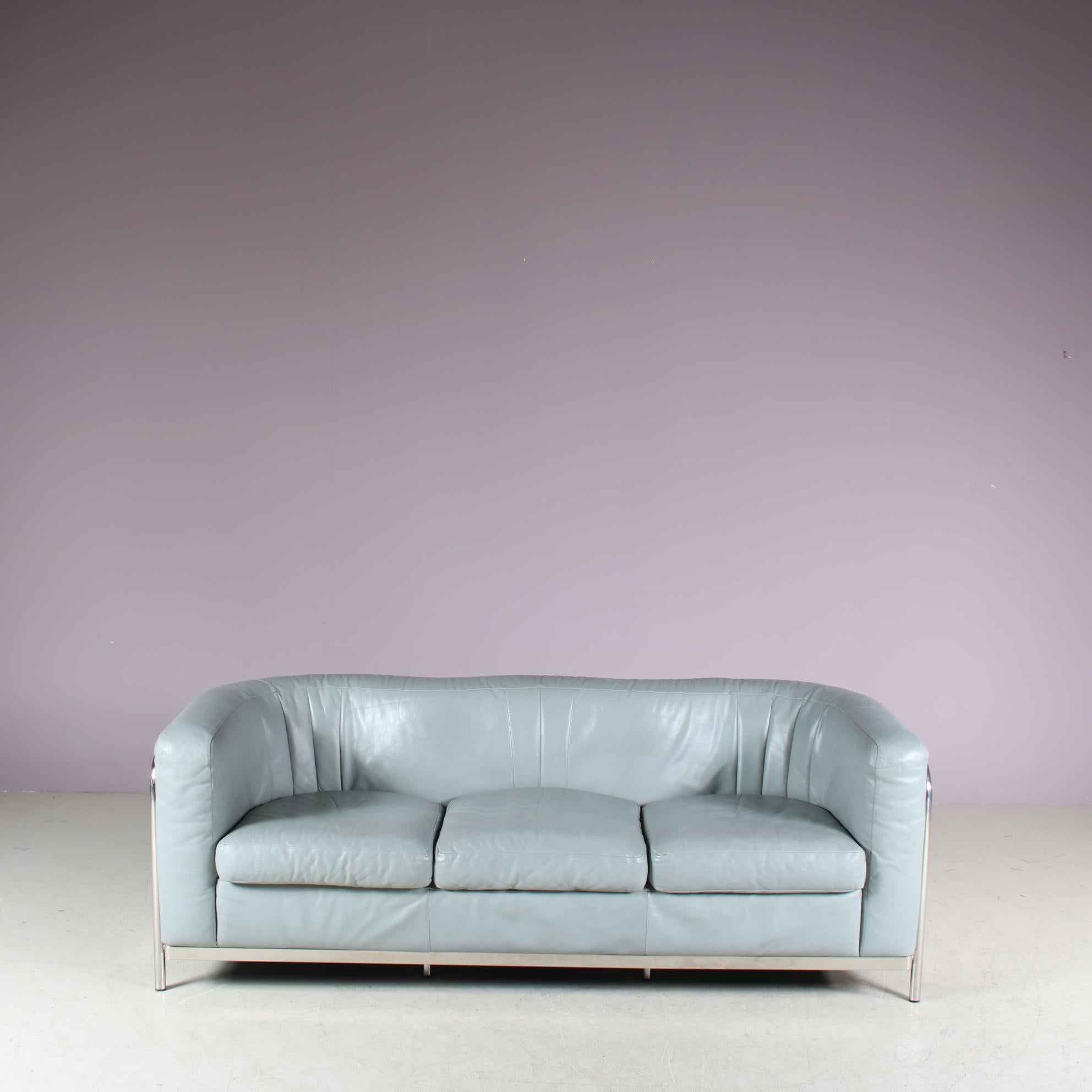 Mid-Century Modern “Onda” Sofa by De Pas, D’Urbino and Lomazzi for Zanotta, Italy 1980 For Sale