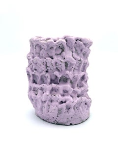 Onda Vase, Lilac Bubble & Black 01, Small