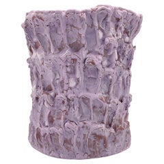 Onda-Vase, Fliederblase & undurchsichtige rosa 01