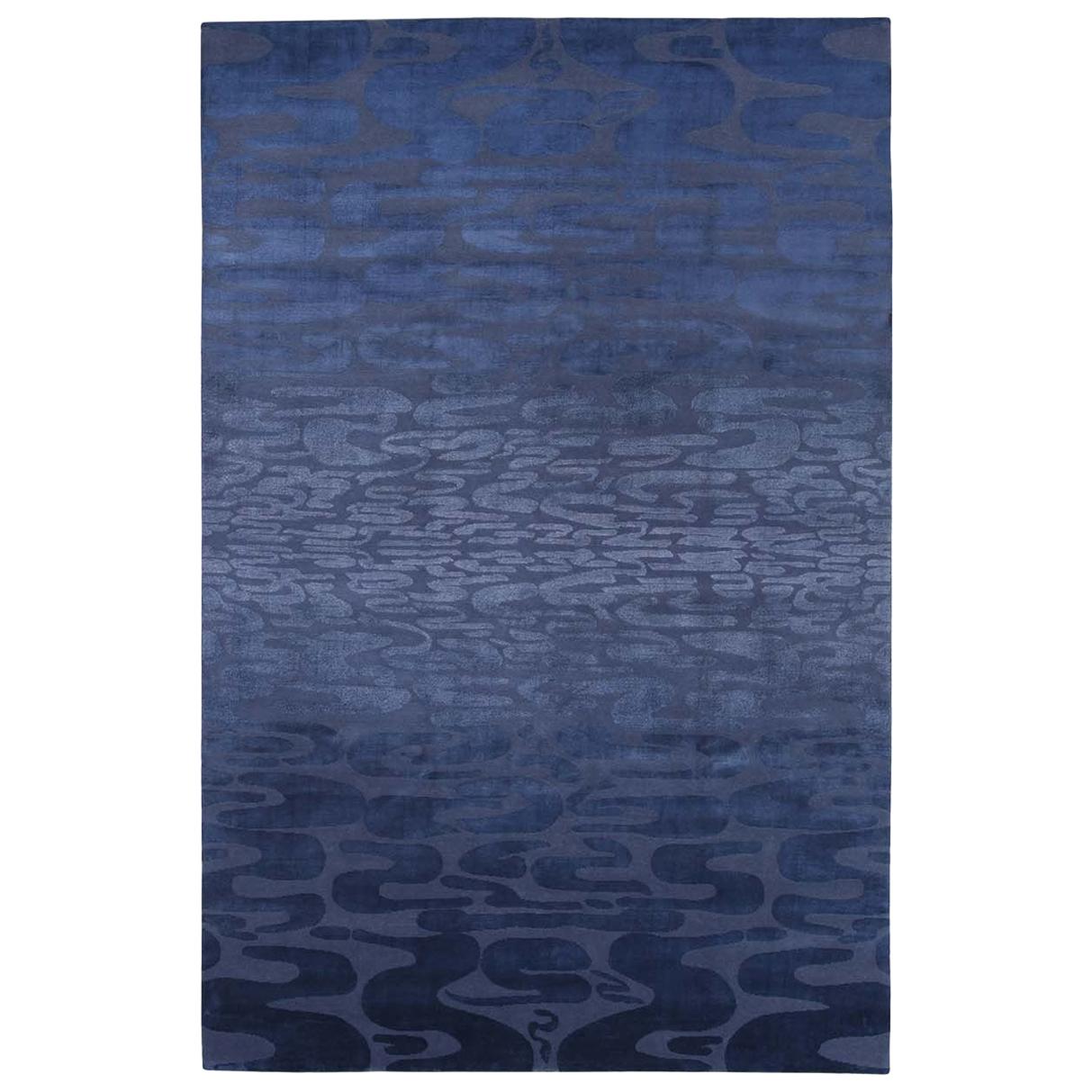 Onde Blue Carpet by Ico Parisi