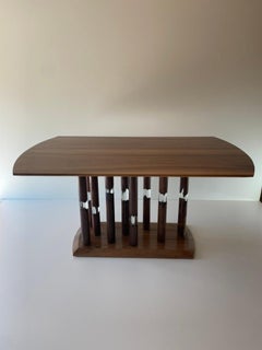 Onde Bois Déchiré Sculptural Low Table by Meubles Thouret