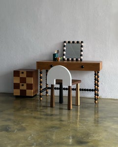 Onde Desk in Solid Teak
