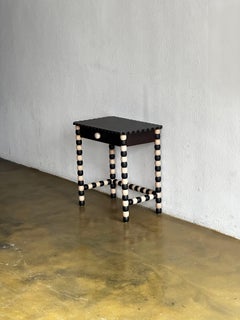 Onde Table — Natural, Black and Dark Walnut