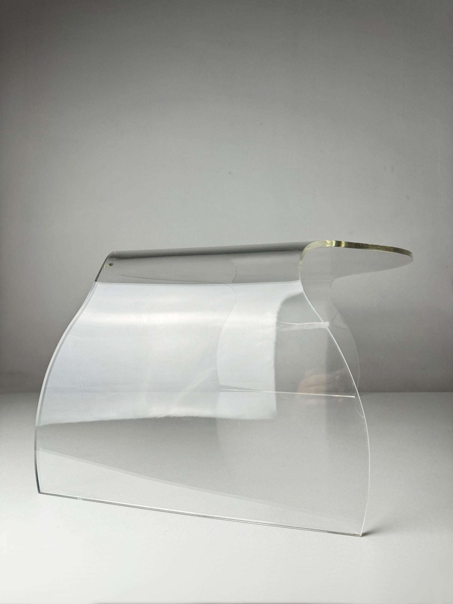Milieu du XXe siècle Conception de table basse Ondine par Danielle Quarante en 1969