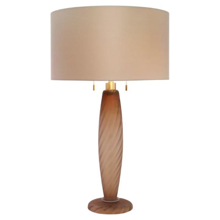 Donghia Ondoso Vintage Murano Glass Lamp For Sale