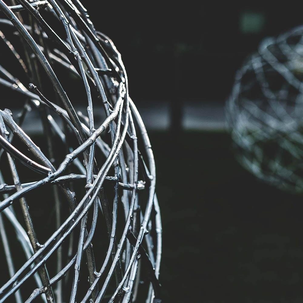 Urbantree I, II & III by Ondřej Oliva - installation of 3 aluminum sculptures For Sale 2