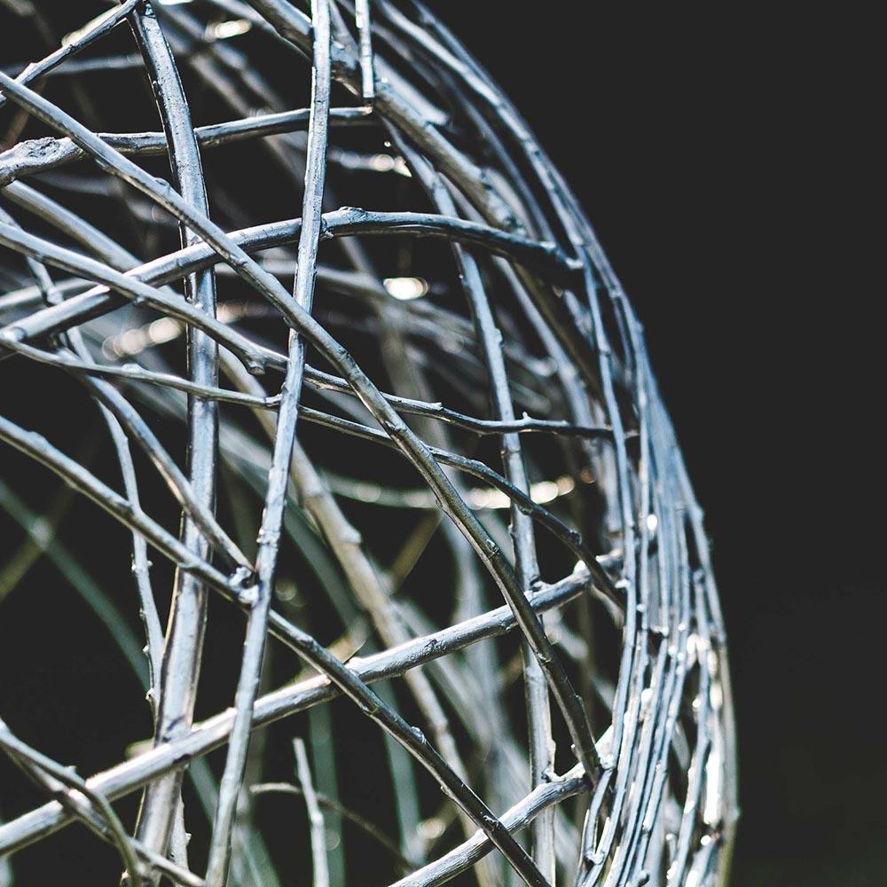 Urbantree I, II & III by Ondřej Oliva - installation of 3 aluminum sculptures For Sale 3