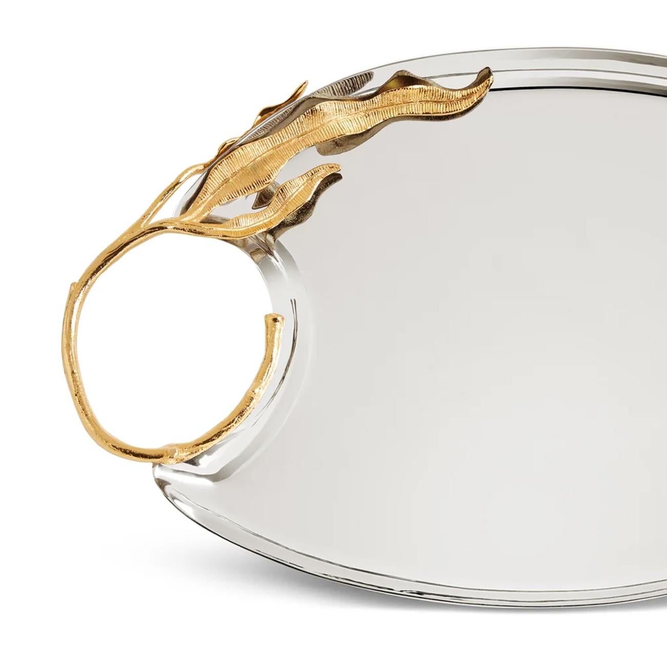 Ondulated Leaves Medium Tray In New Condition For Sale In Paris, FR