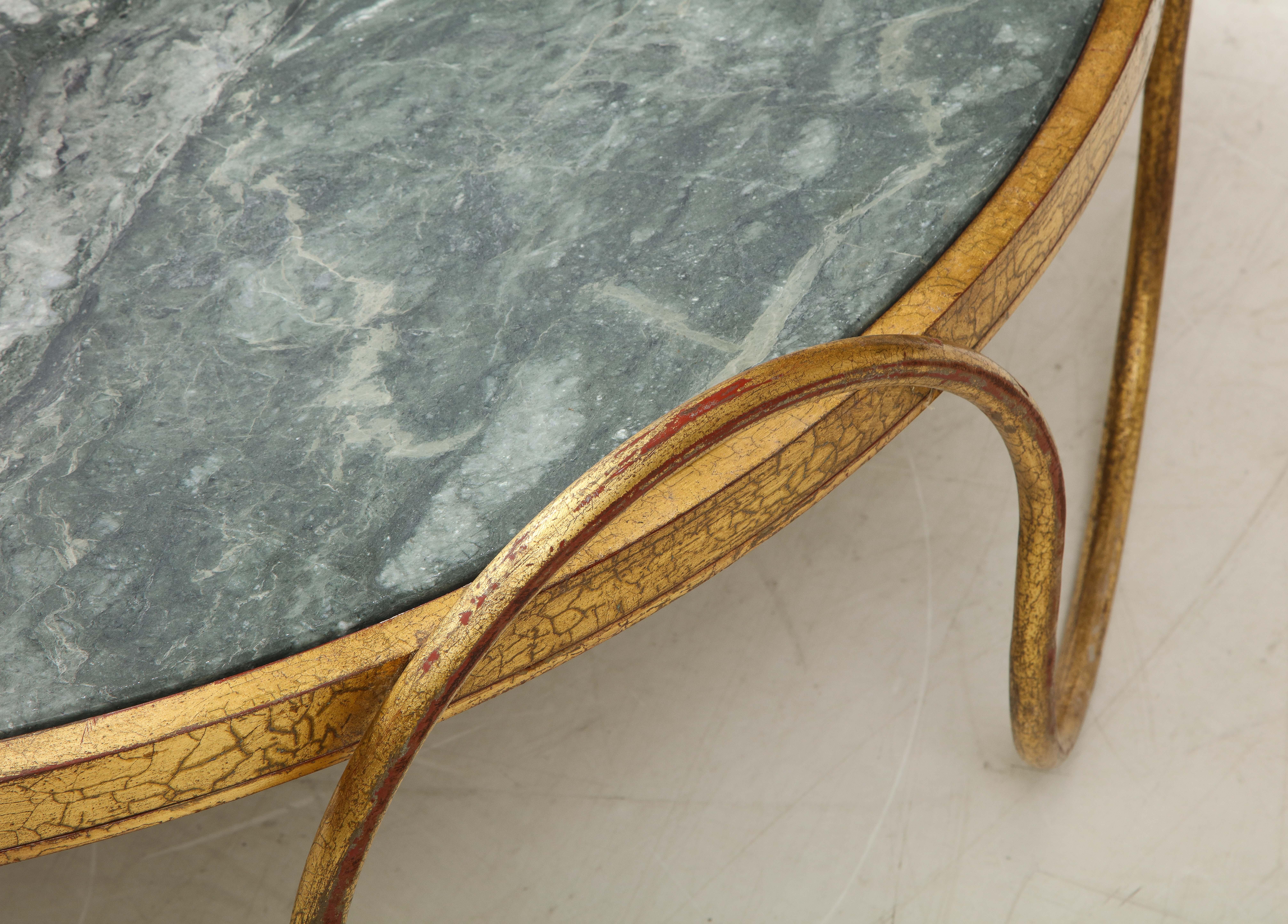 Stone Ondulation Coffee Table in the Manner of Royere