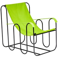 Ondulation" Loungesessel im Stil von Jean Royère