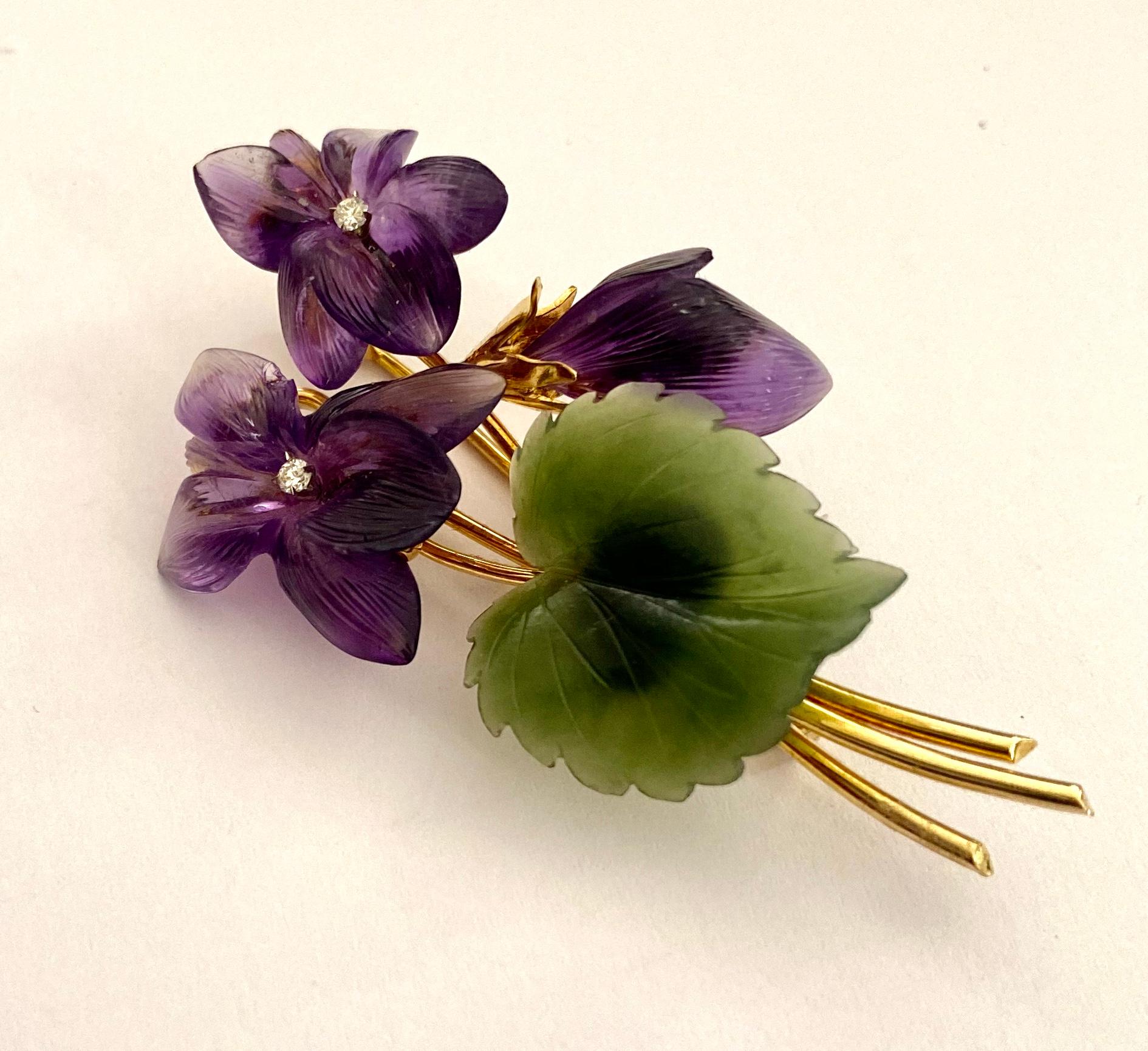 amethyst flower bouquet