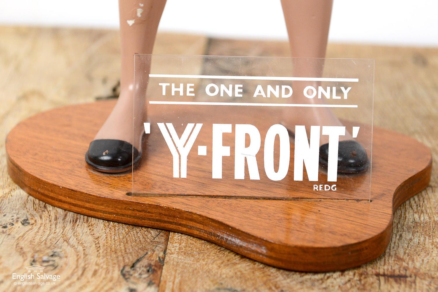 European One and Only Y-Front Rare Advertising Figure, 20th Century For Sale