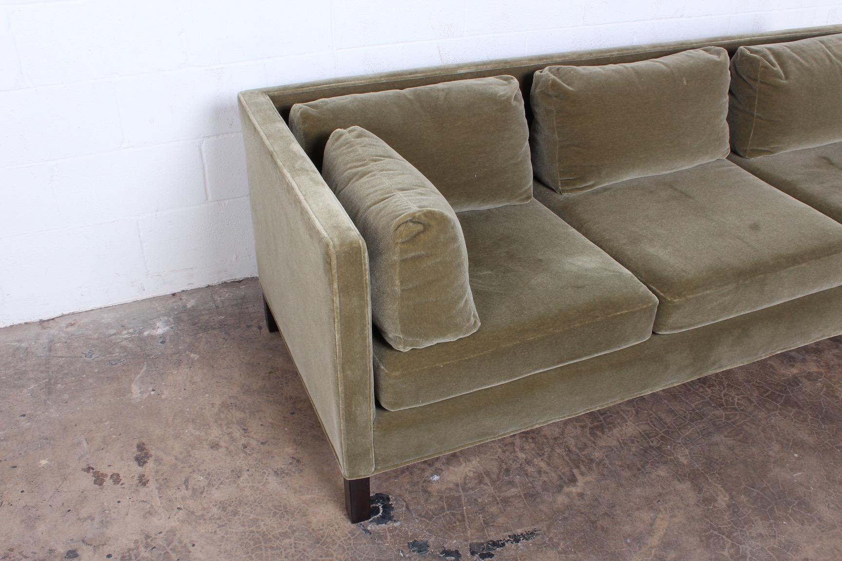 One Arm Sofa by Edward Wormley for Dunbar (Mitte des 20. Jahrhunderts)