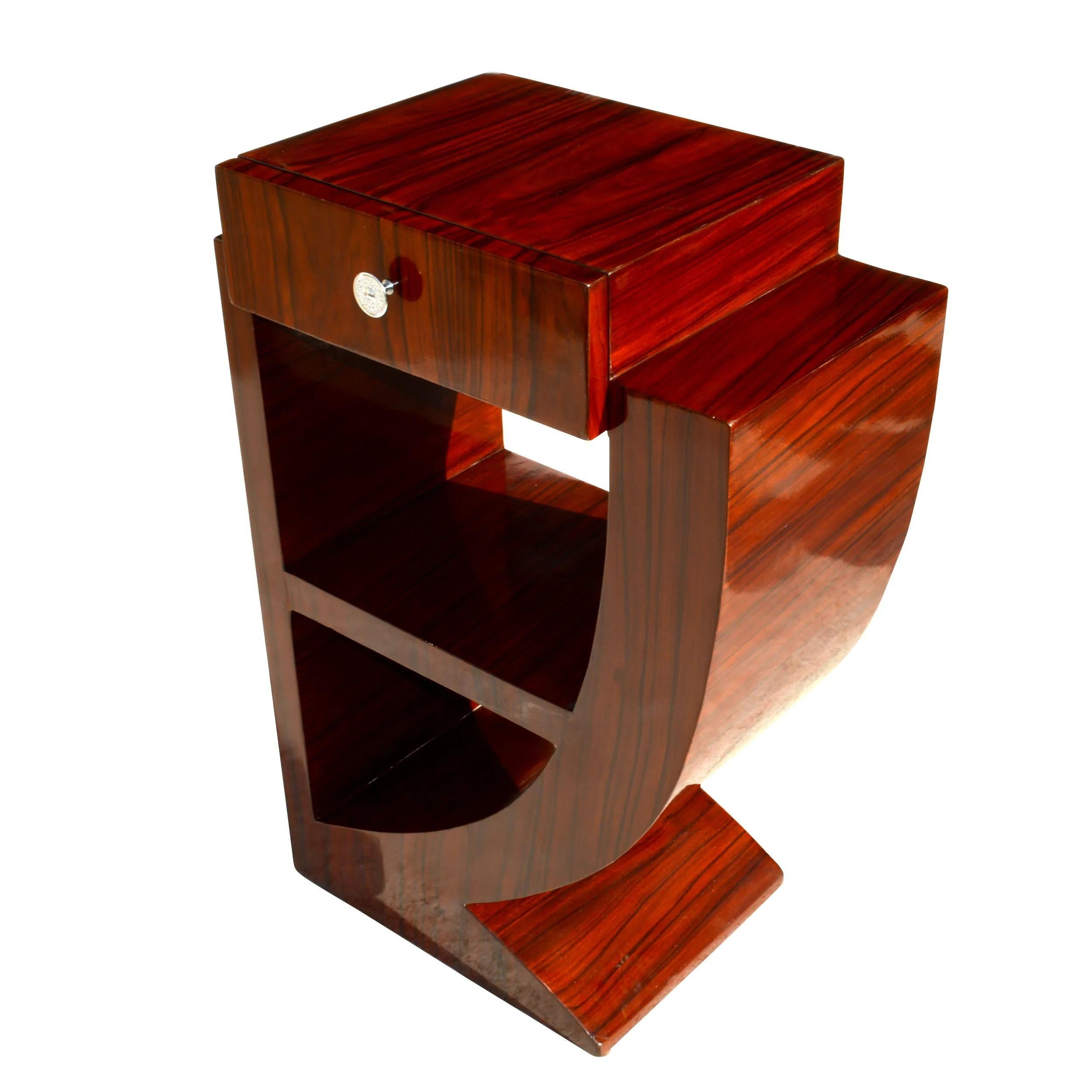 One Art Deco Style Side Table at 1stDibs