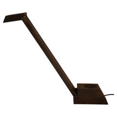 Vintage One brass lamp EBERHARD design office for Atelier CHERET 70s - France