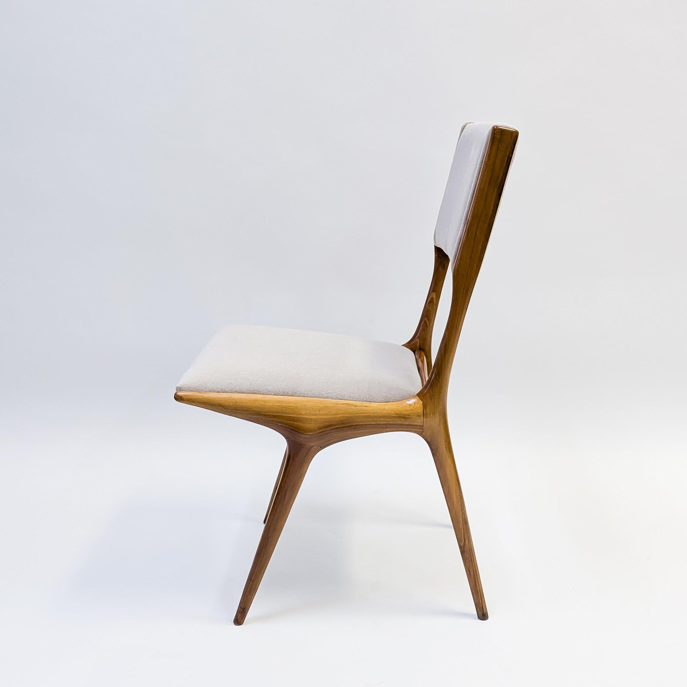 (Una) Silla Carlo De Carli Mod.634 By Cassina, Italia C.1950 Moderno de mediados de siglo