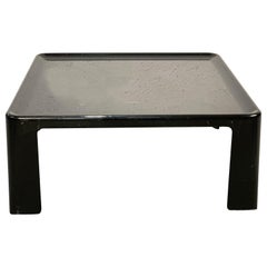 Couchtisch „Amanta“ aus schwarzem Glasfaser von Mario Bellini für C&B, Italien, 1960