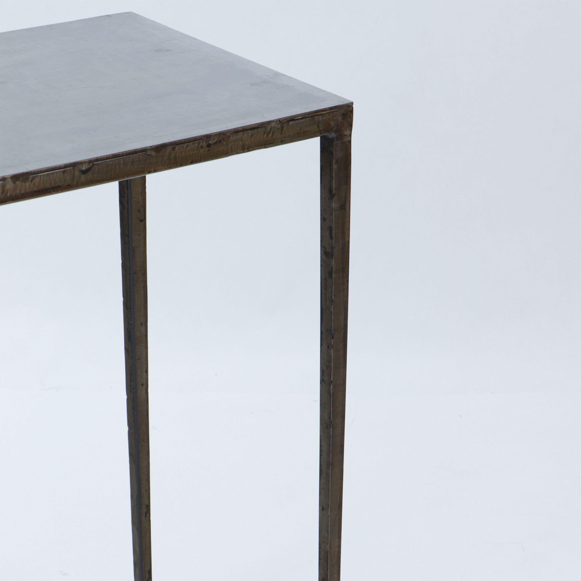 One Contemporary Bronze Wash Console, in the Manner of Jean Michel Frank 1