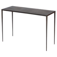 One Contemporary Bronze Wash Console, in the Manner of Jean Michel Frank 