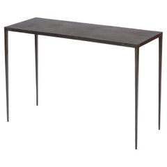 One Contemporary Bronze Wash Console, in the Manner of Jean Michel Frank