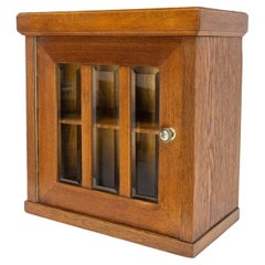 One-Door Wall Cabinet Three Beveled Glasses 1920